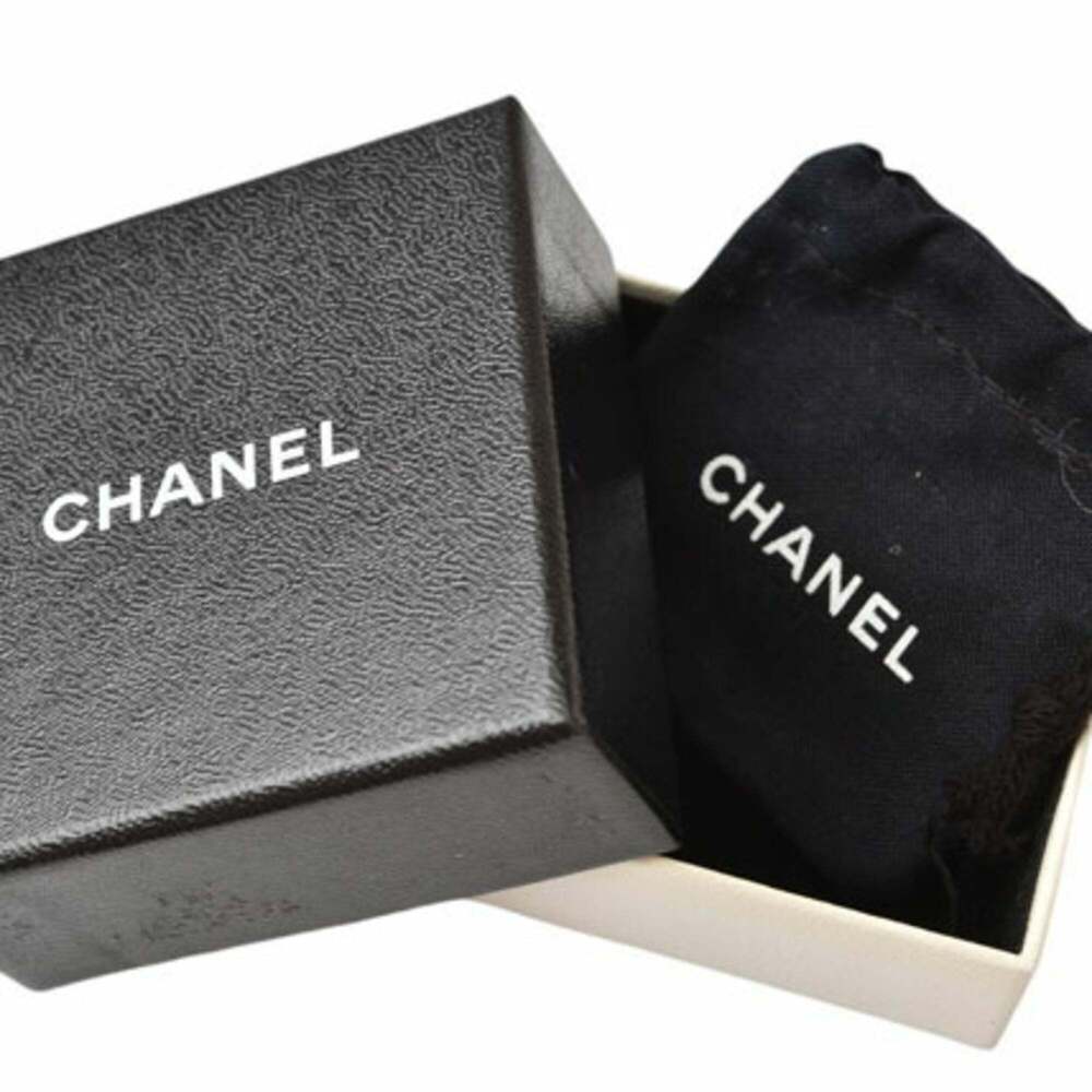 CHANEL Authentic Black Pearl Logo Necklace - Picture 7 of 7